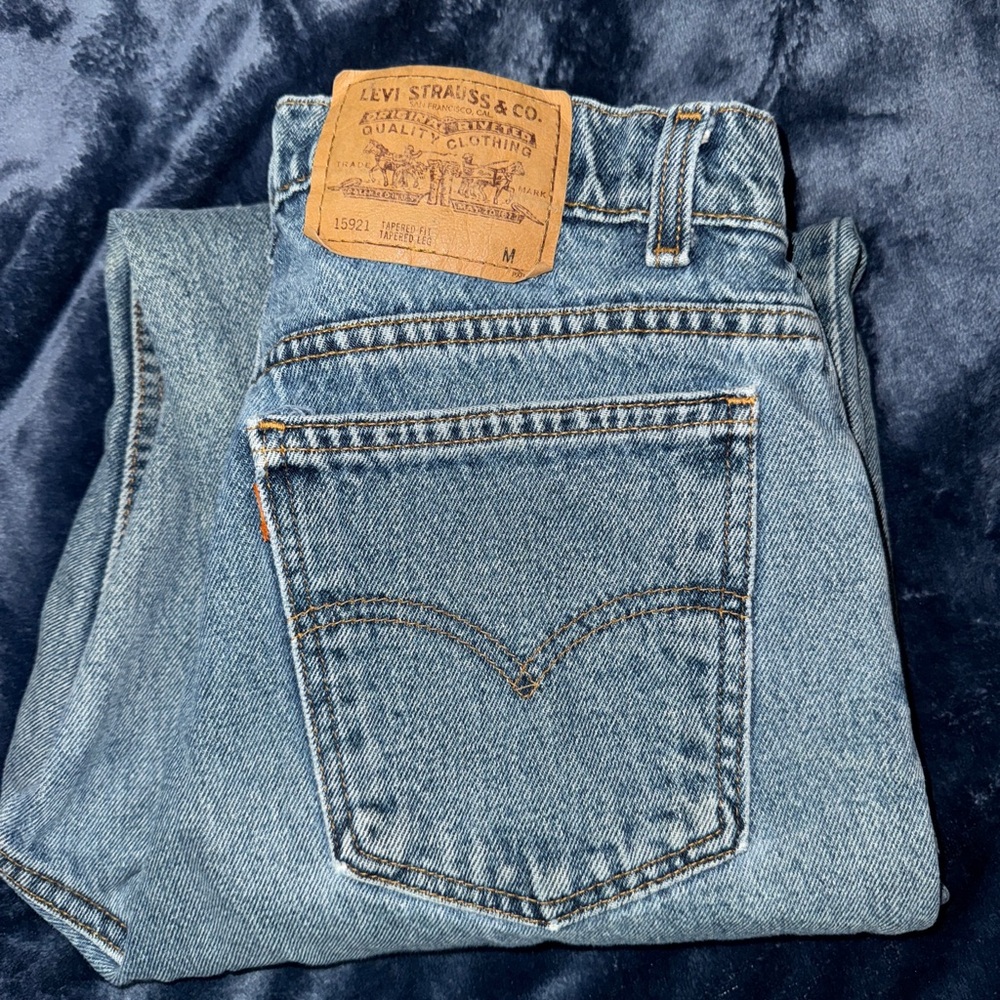 Levi's vintage Tapered  Fit Blue Jeans